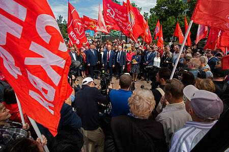 06.06.2023, Москва. Патриотическая акция, посвященная Дню русского языка и Пушкинскому Дню России.