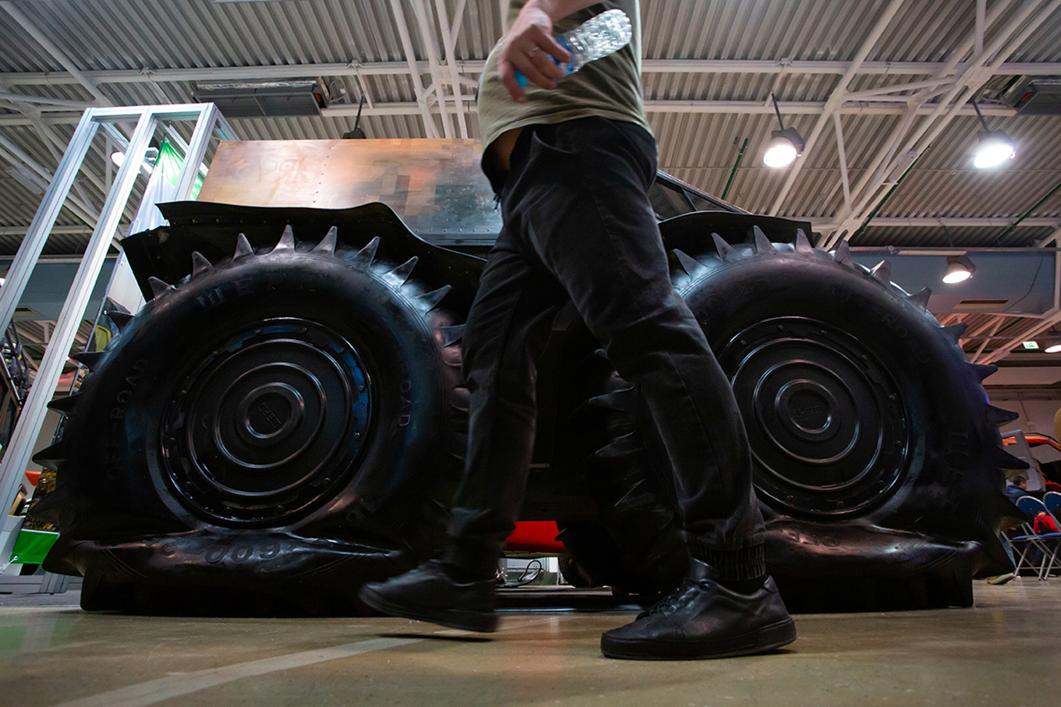 04.12.2022, Москва, Выставка, посвященная путешествиям и технике. «Поехали 2022» в Экспоцентре. Экспонат на выставке.