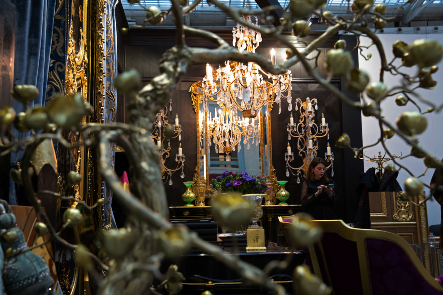 23.11.2022, Москва. 48-й Российский Антикварный Салон & Lifestyle "Искусство интерьера». Выставочная экспозиция.